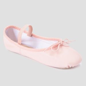 Freestyle girls ballet slippers- pink size 11